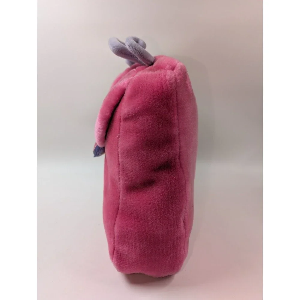 Mattel Barbie Vintage Plush Pillow Pink Purse W/ Pajama Pocket Storage Girls